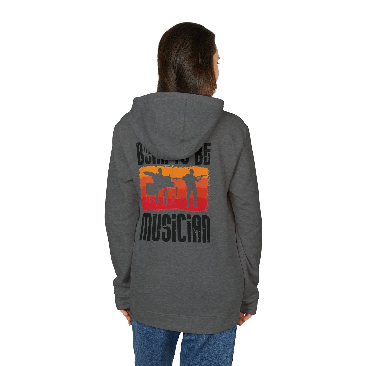 Born to be a Musician!! adidas® Unisex Fleece Hoodie