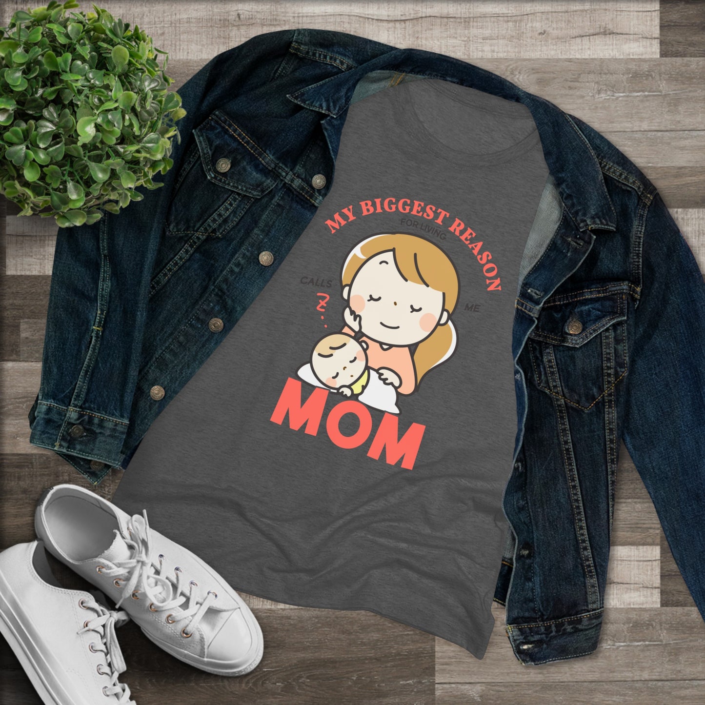 Mom Women's Triblend Tee