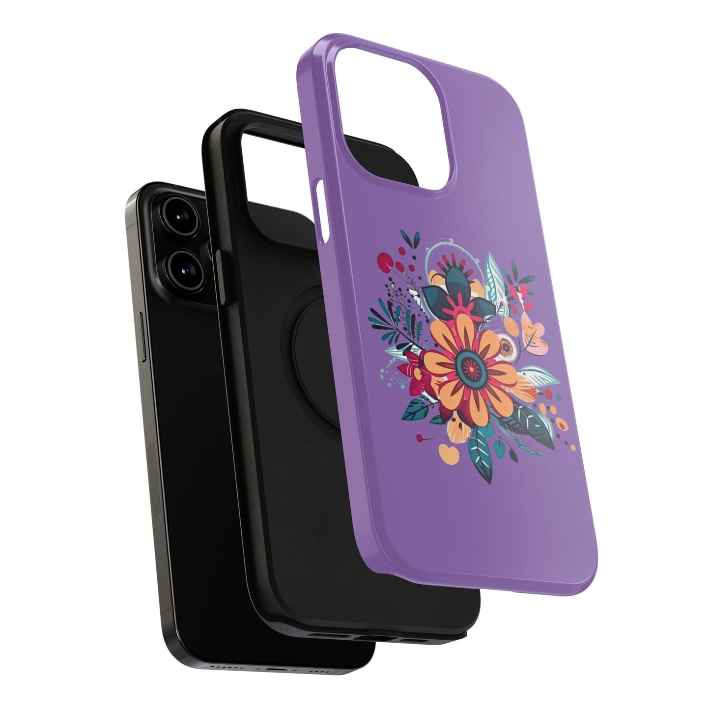 Flowers Impact-Resistant Cases