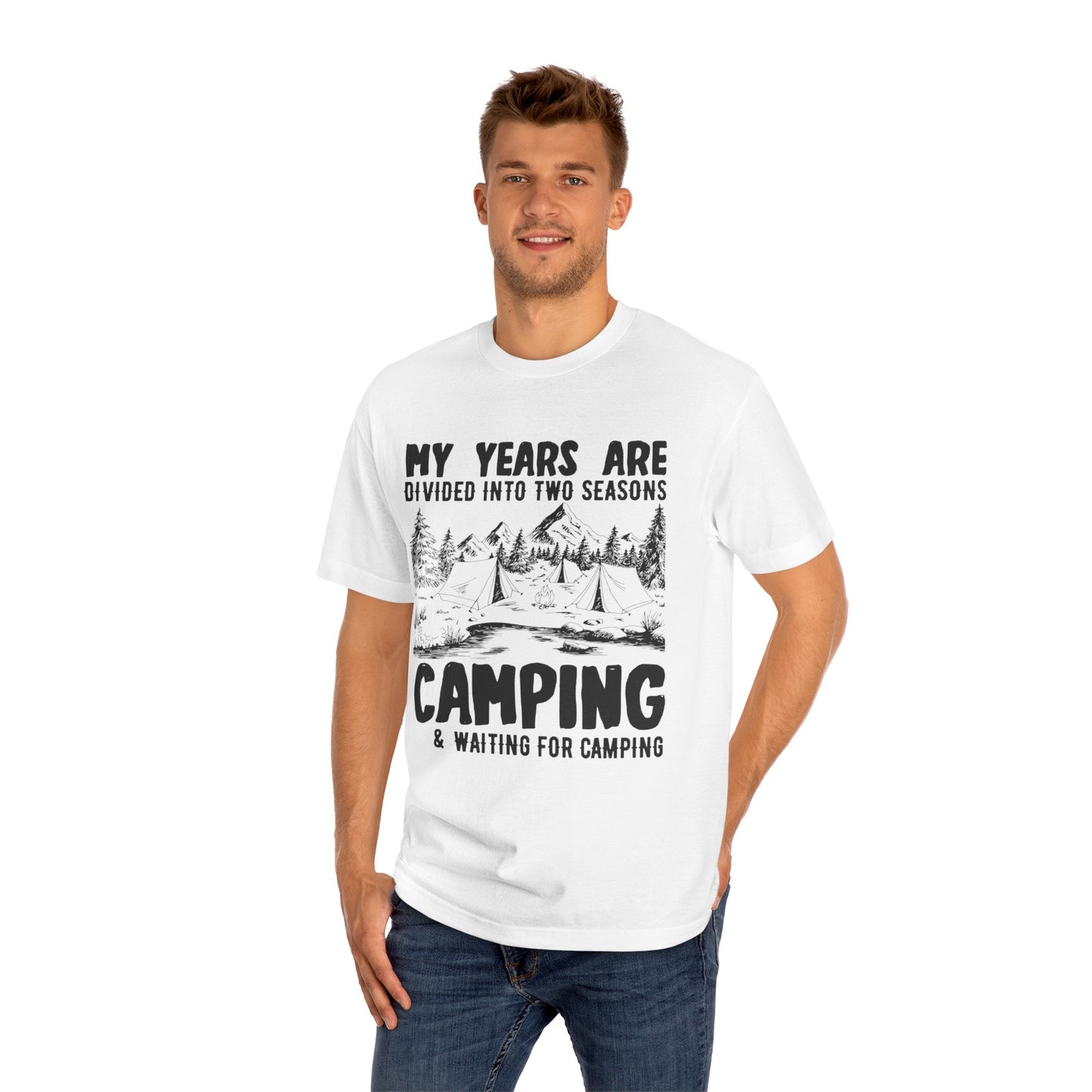 waiting for camping Unisex Classic Tee