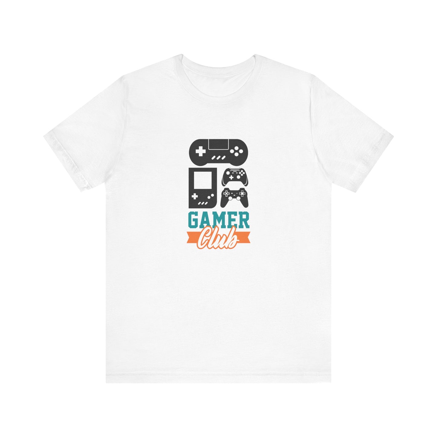 Gamer Club Unisex Jersey Short Sleeve Tee Colors