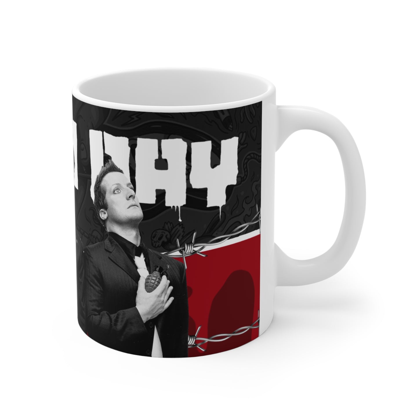 Green Day band Mug 11oz