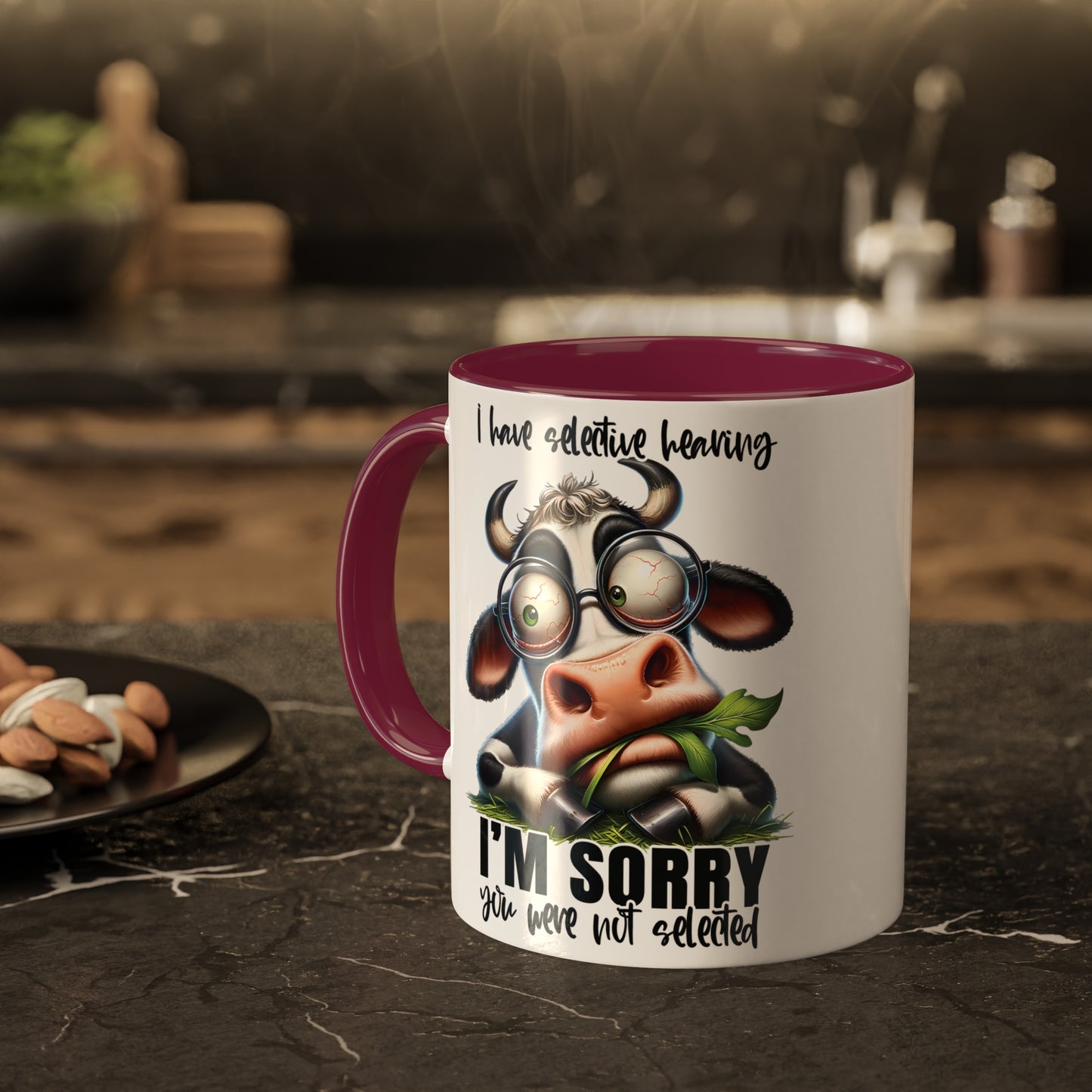 Cow, Funny Designs Colorful Mugs, 11oz