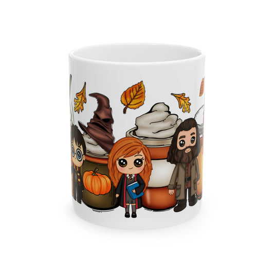 Hp and Friends Fall Ceramic Mug, (11oz, 15oz)