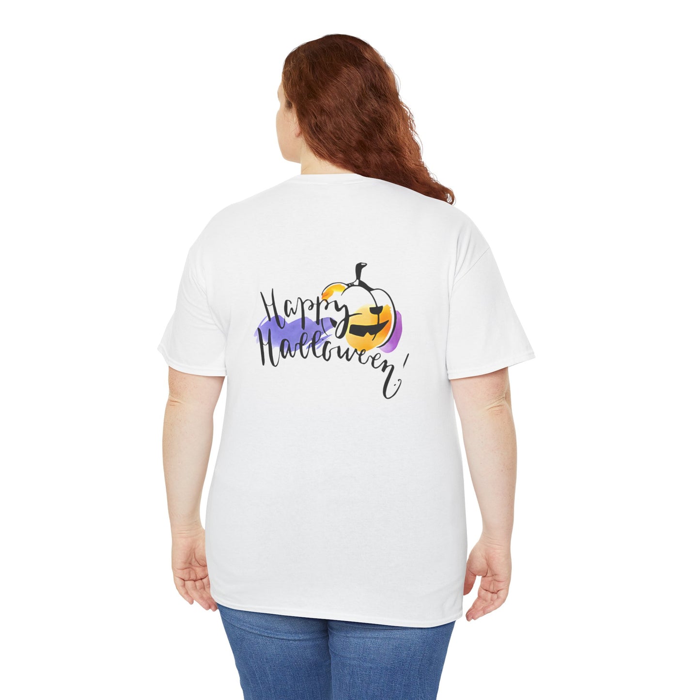 Happy Halloween Unisex Heavy Cotton Tee