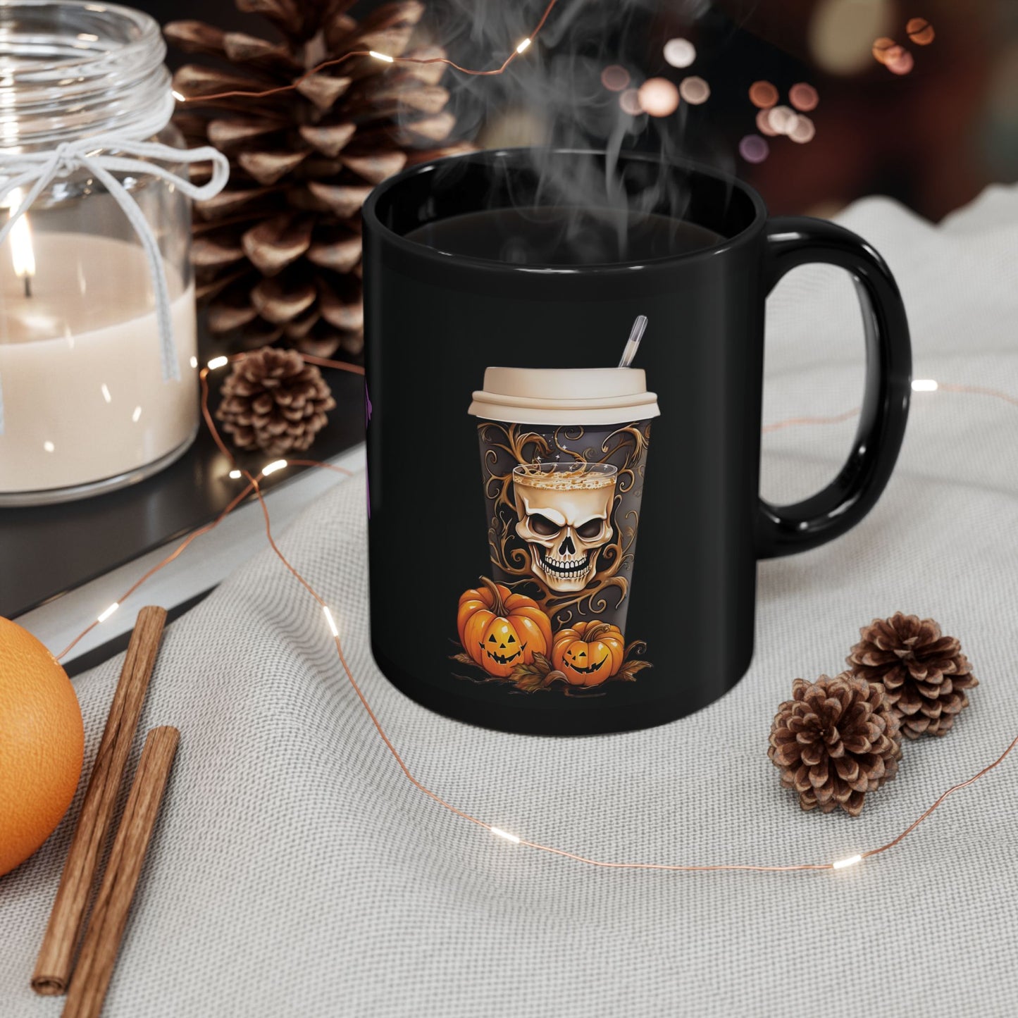 Happy Halloween Black Mug (11oz, 15oz)