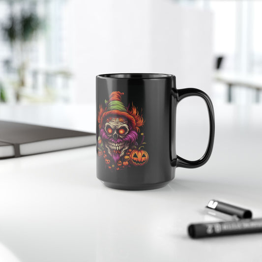 Halloween Skull Black Mug (11oz, 15oz)