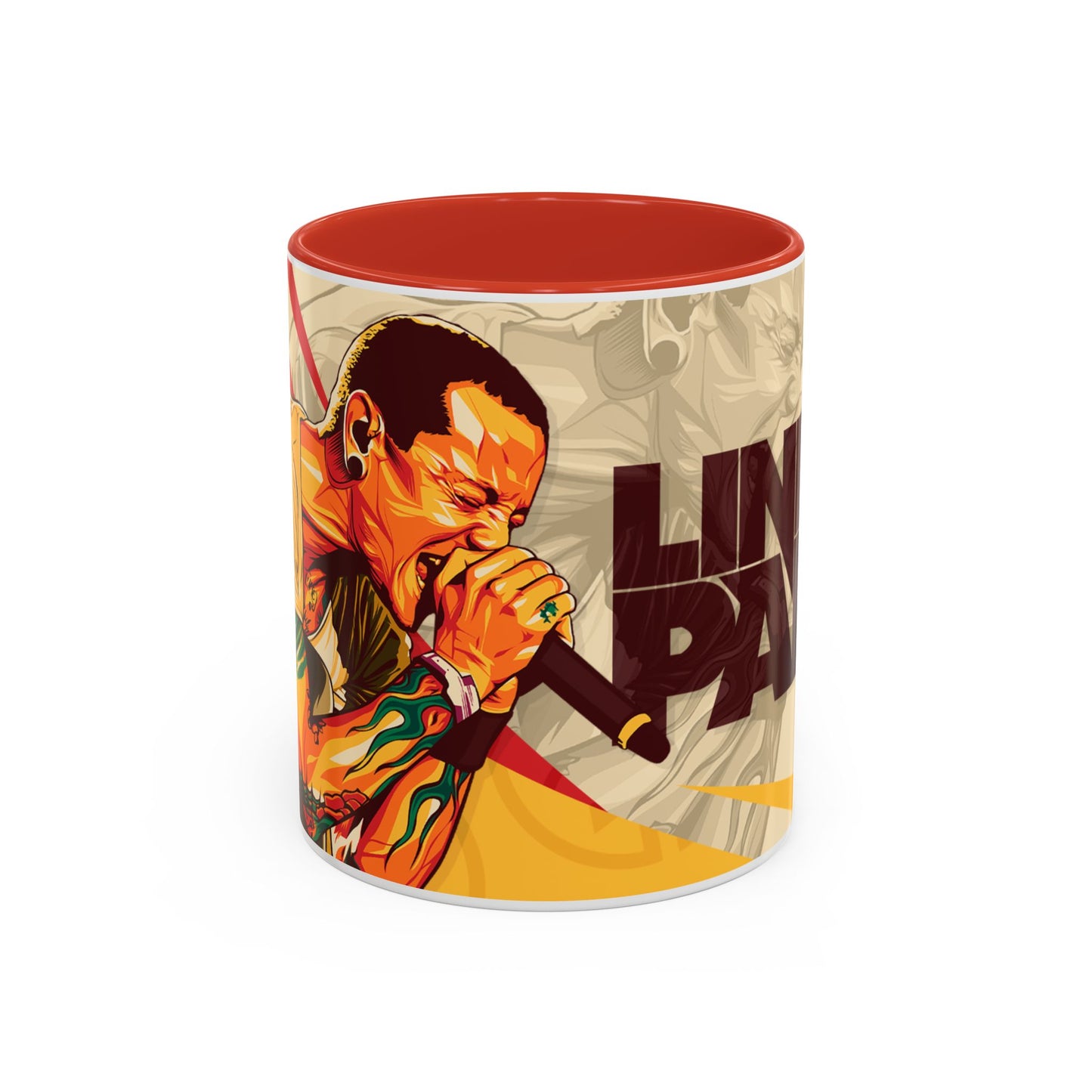 Linkin Park rock band Accent Coffee Mug, 11oz