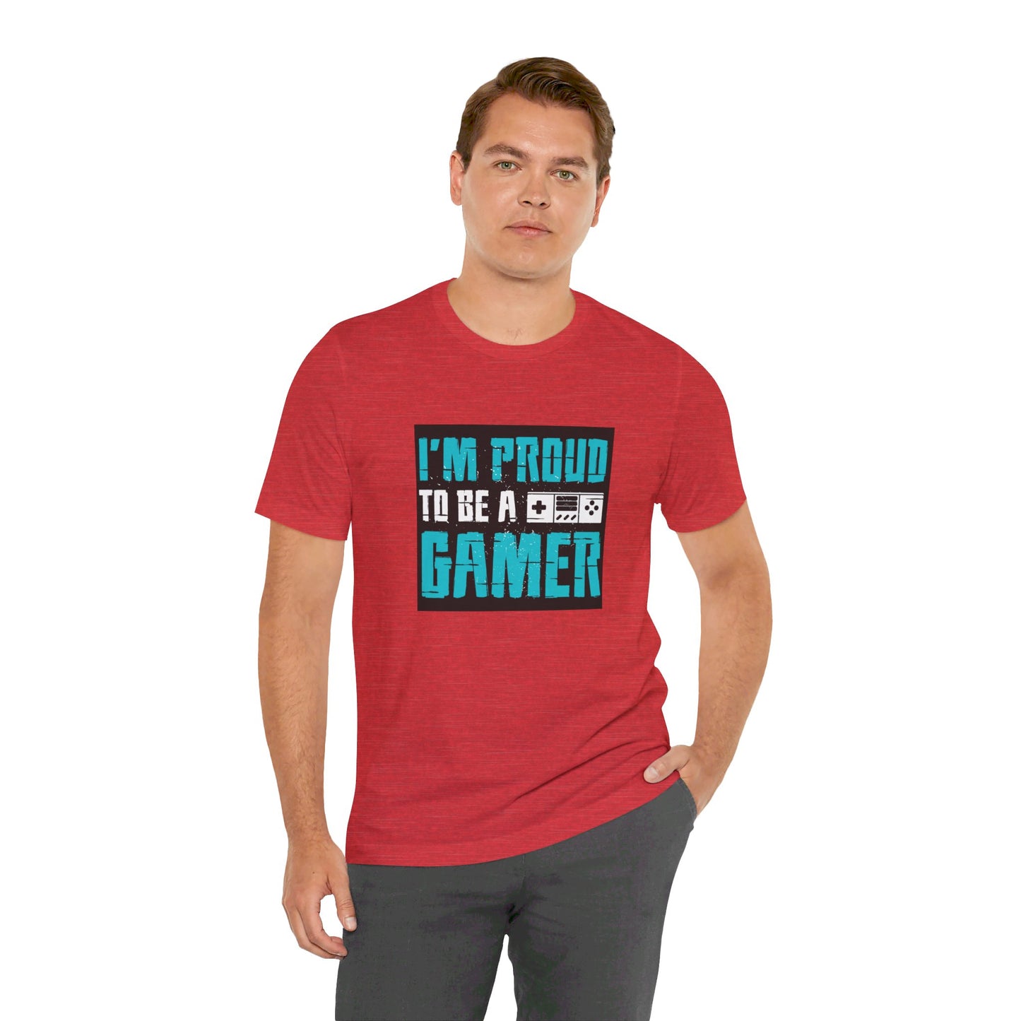 Proud Gamer Unisex Jersey Short Sleeve Tee Colors