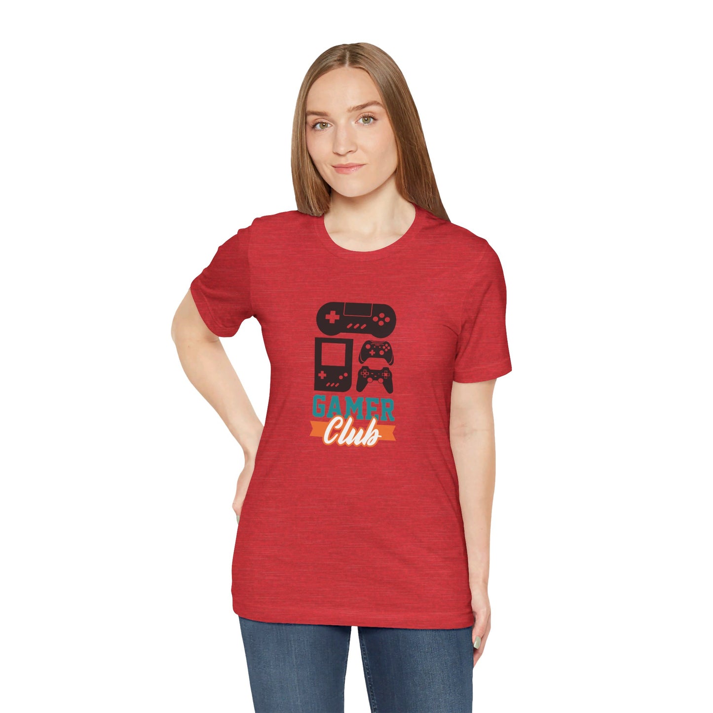 Gamer Club Unisex Jersey Short Sleeve Tee Colors