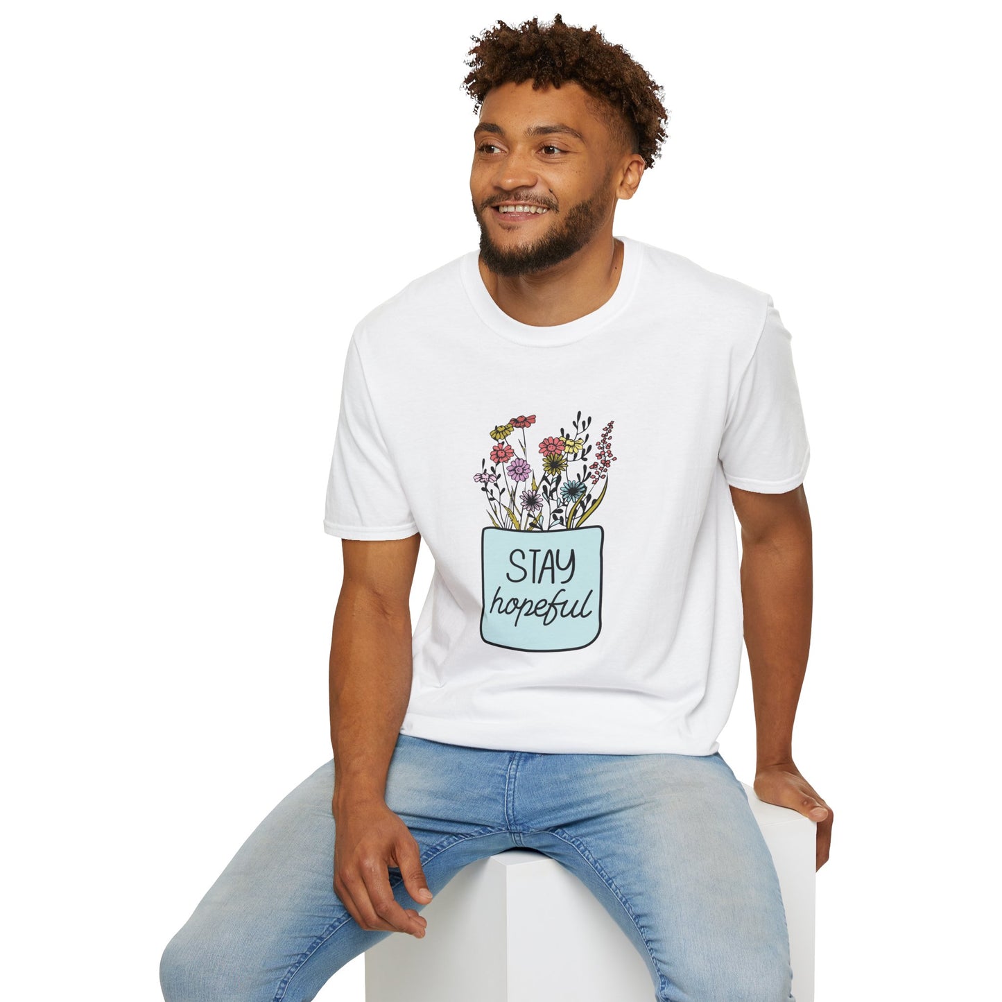 Stay Hopeful  Unisex Softstyle T-Shirt