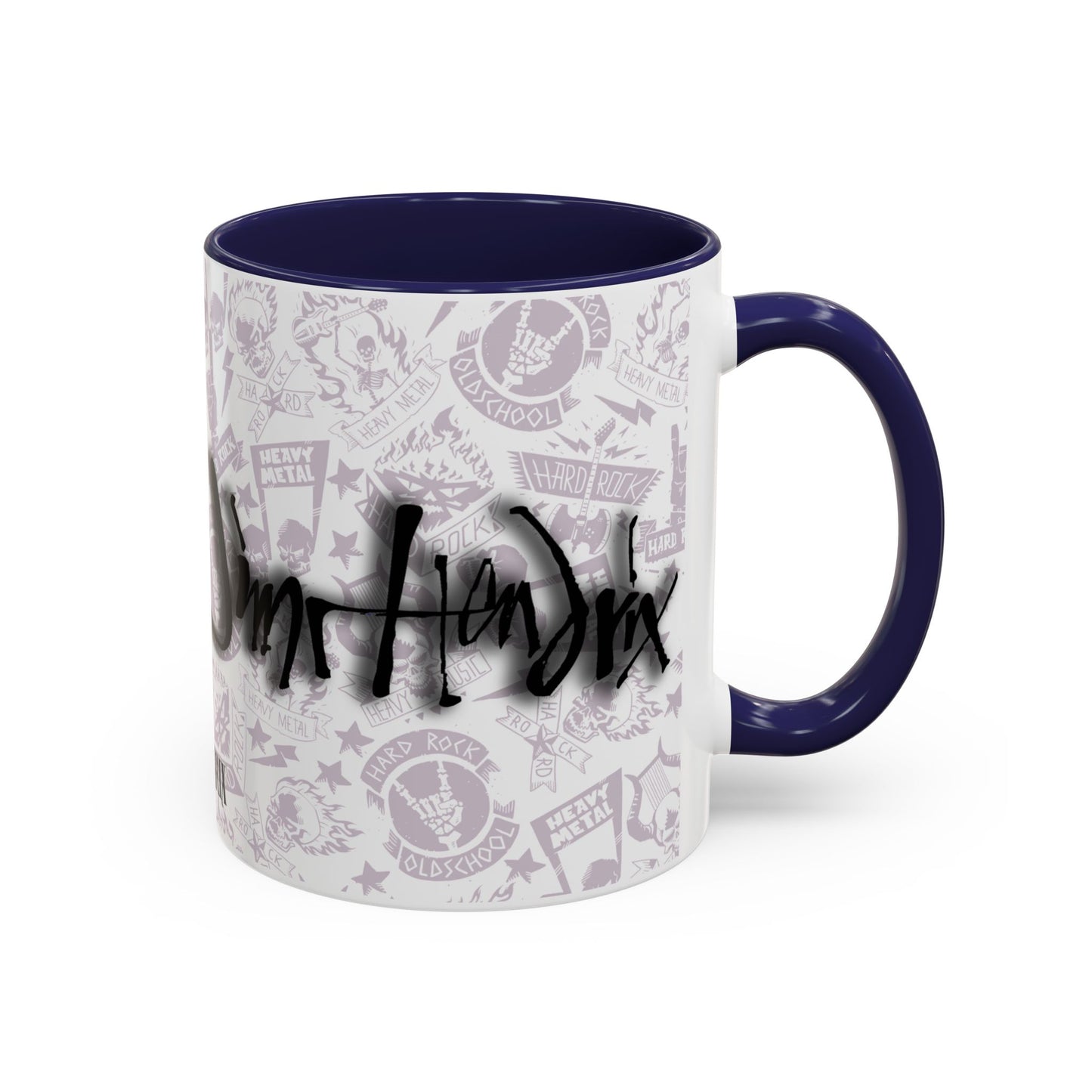 Jimi Hendrix Accent Coffee Mug, 11oz