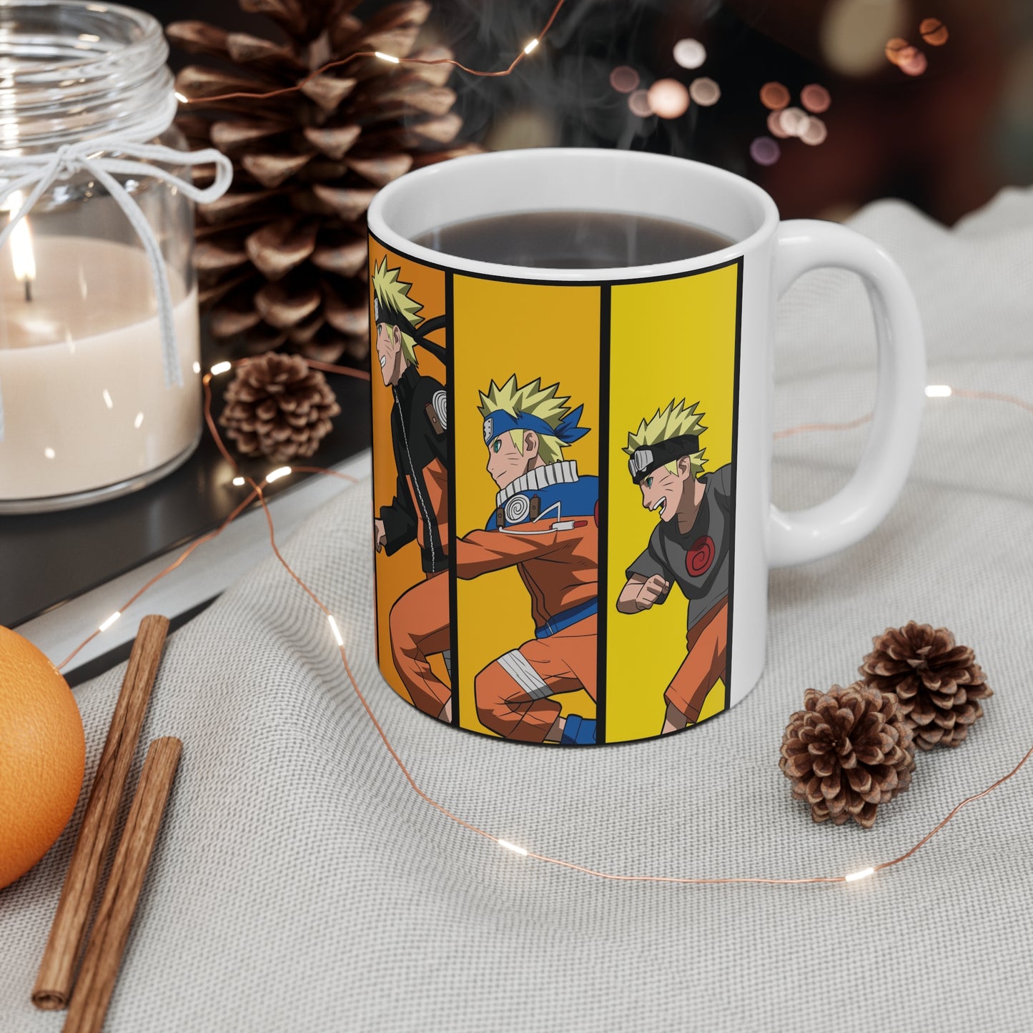 Naruto Evolution Mug 11oz