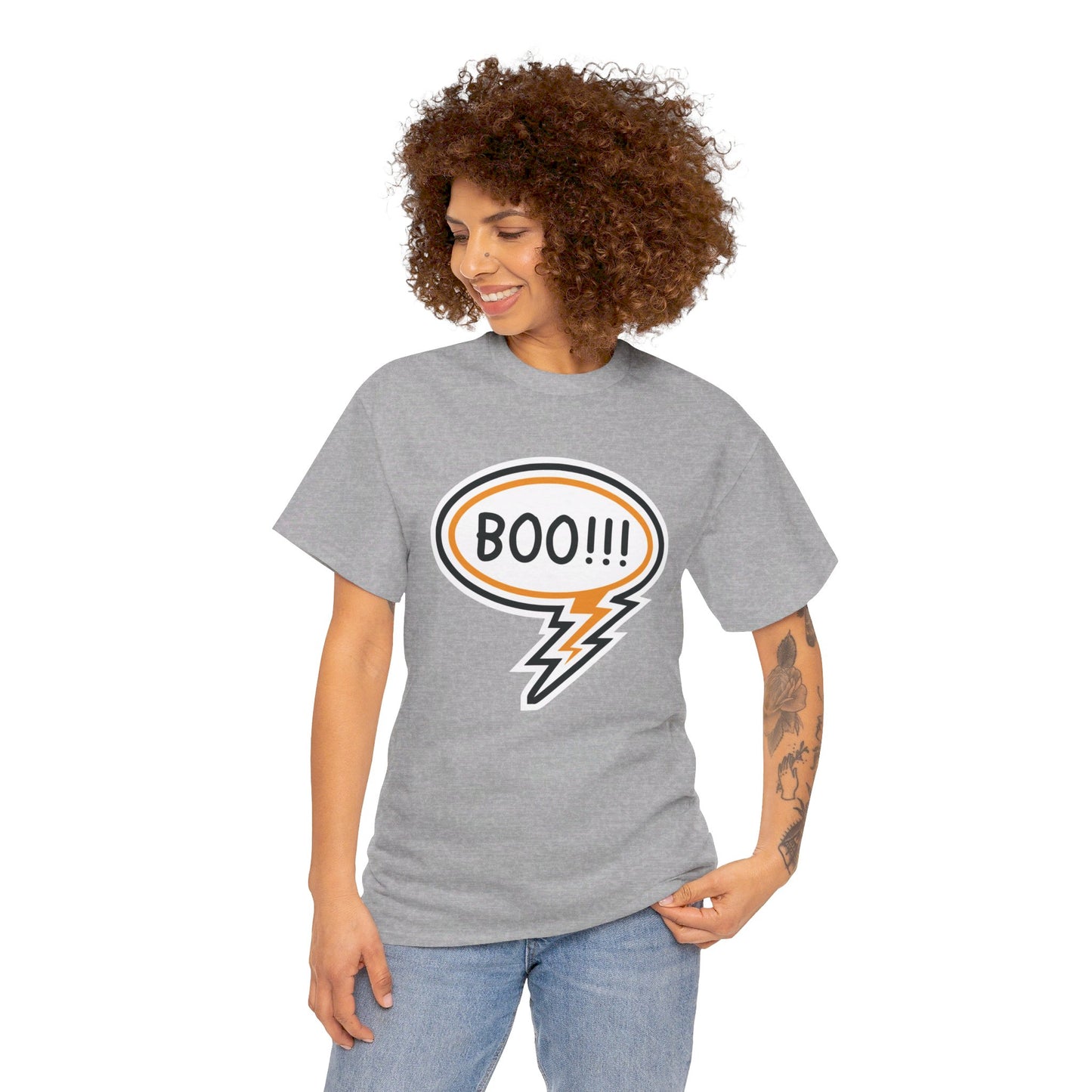 Boo!! Unisex Heavy Cotton Tee