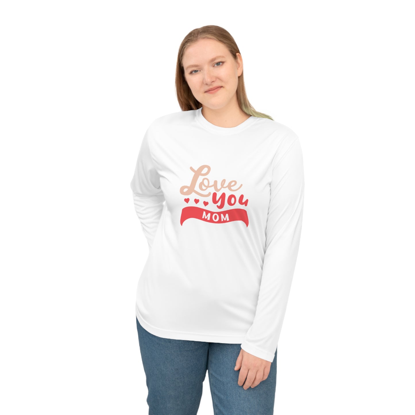 Love you Mom Unisex Performance Long Sleeve Shirt