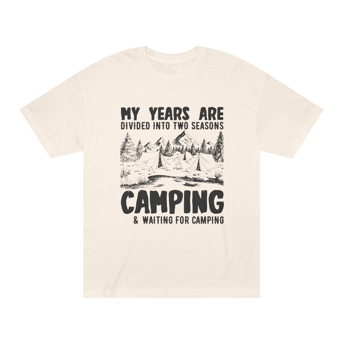 waiting for camping Unisex Classic Tee