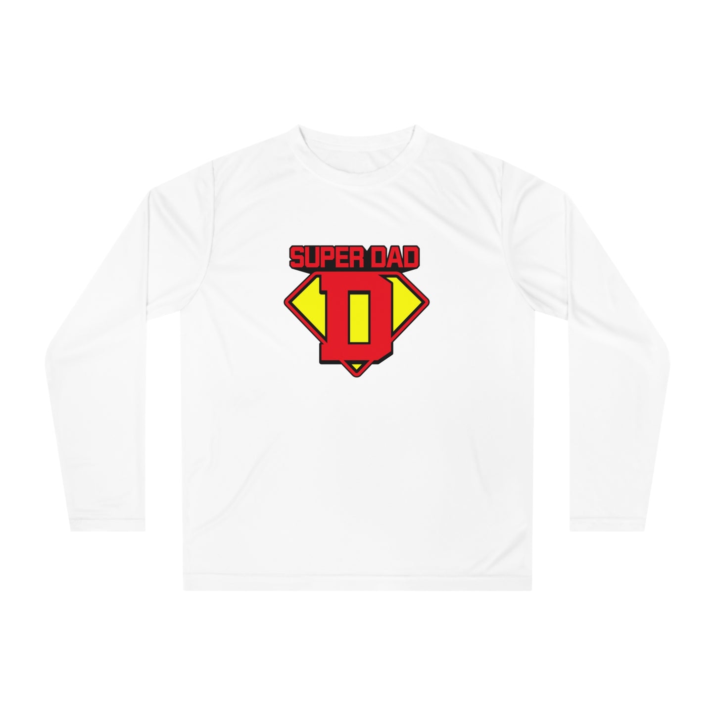 Super Dad Unisex Performance Long Sleeve Shirt