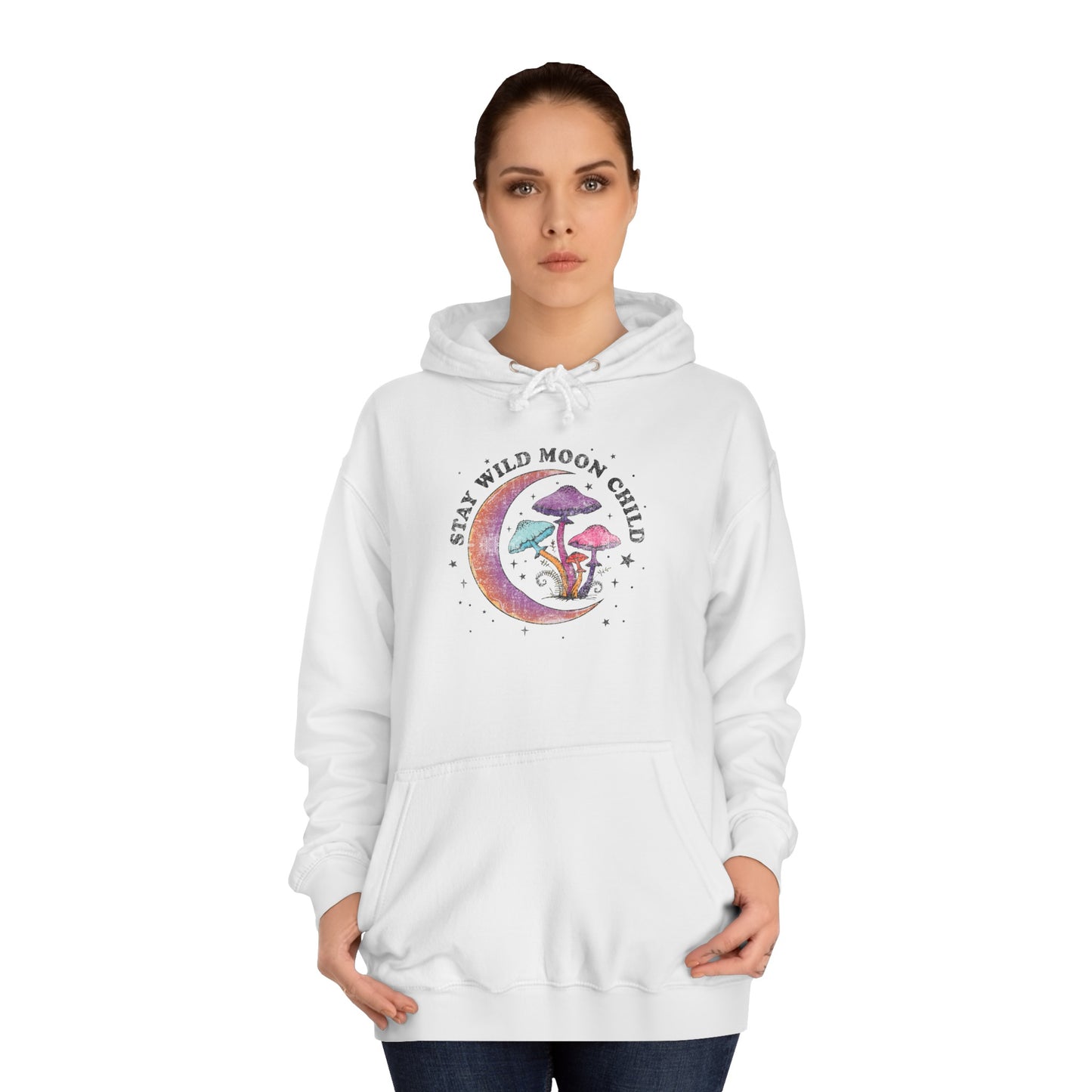 Stay Wild Unisex College Hoodie