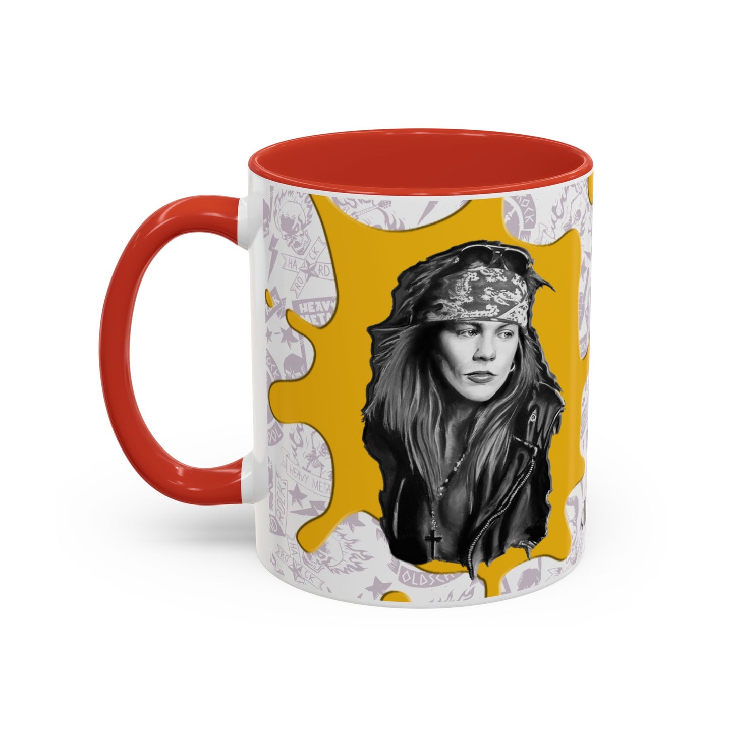 Axl Rose Accent Coffee Mug, 11oz