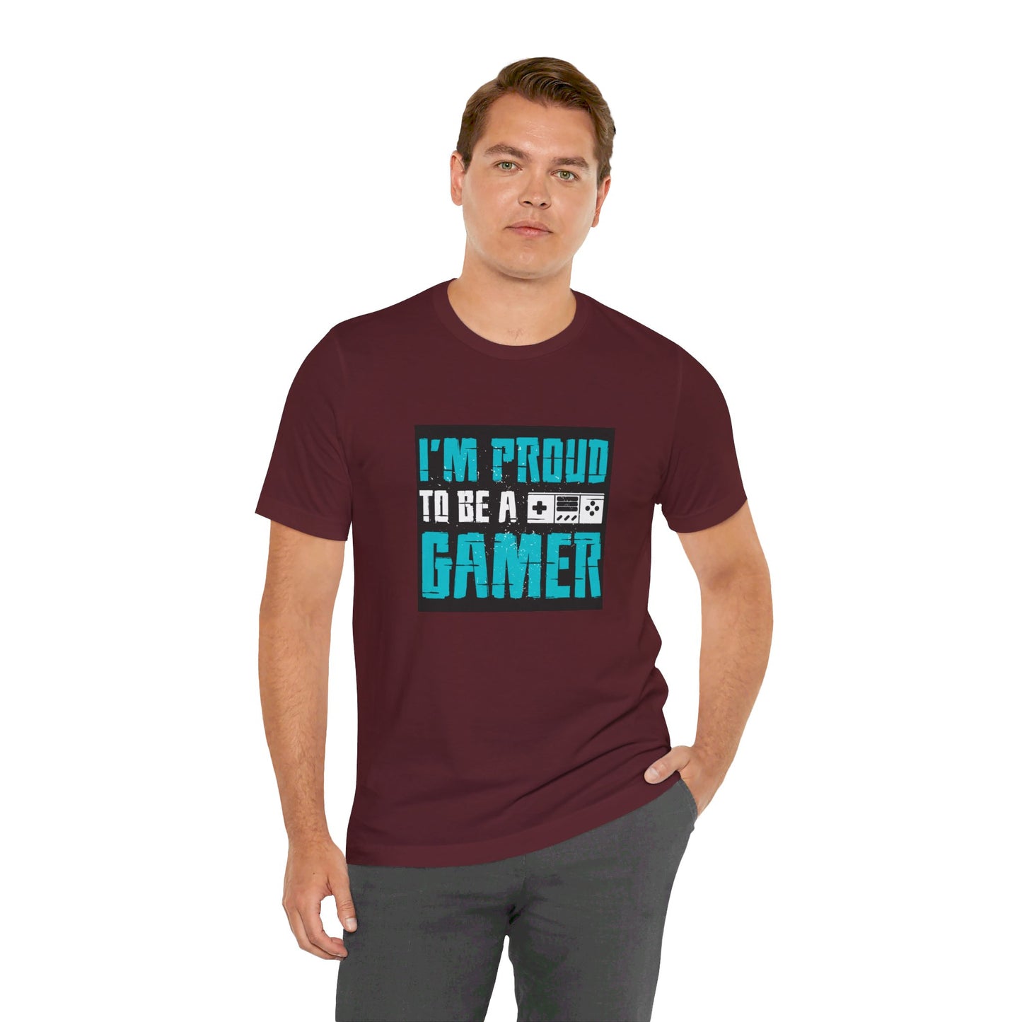 Proud Gamer Unisex Jersey Short Sleeve Tee Colors