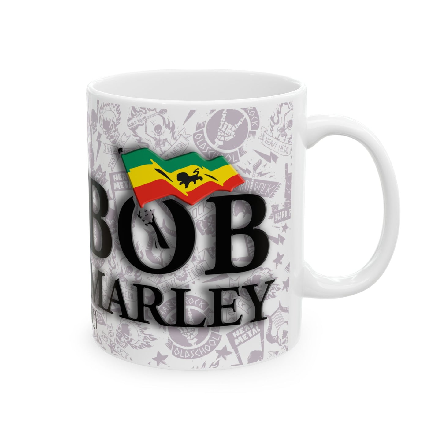 Bob Marley Ceramic Mug, 11oz