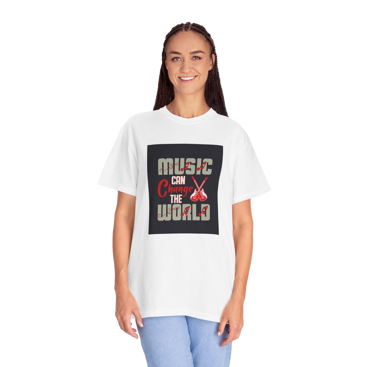 Music Unisex Garment-Dyed T-shirt