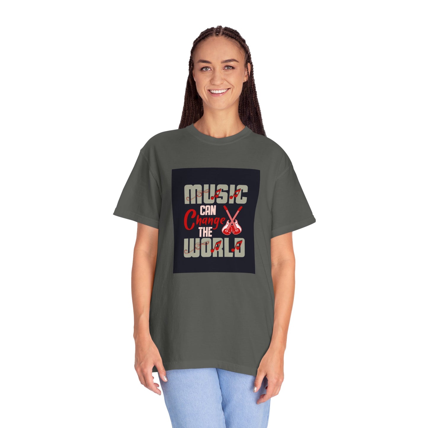 Music Unisex Garment-Dyed T-shirt