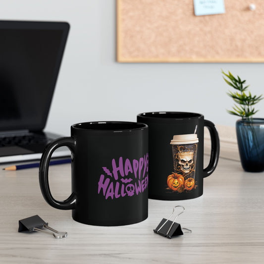 Happy Halloween Black Mug (11oz, 15oz)