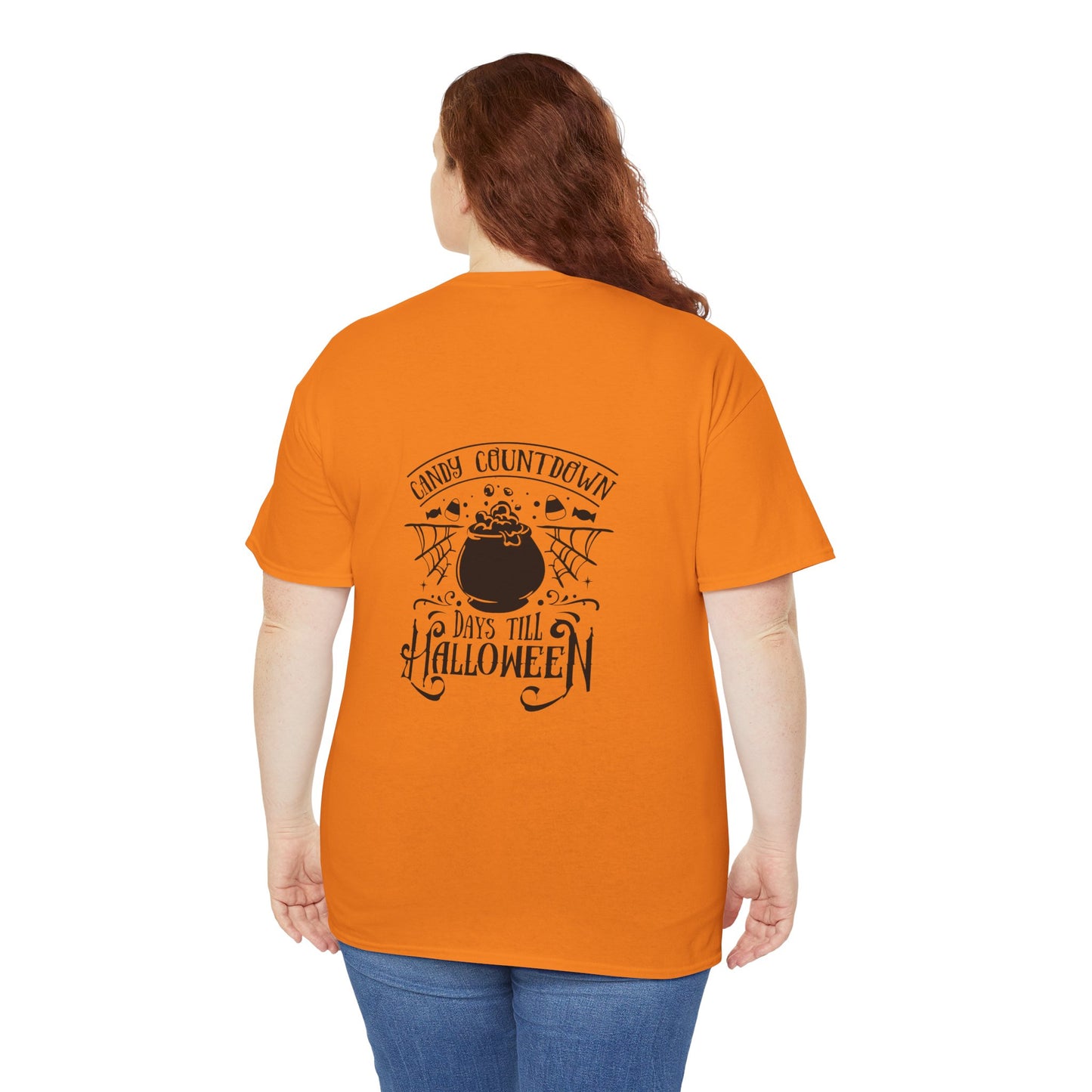 Happy Halloween Unisex Heavy Cotton Tee