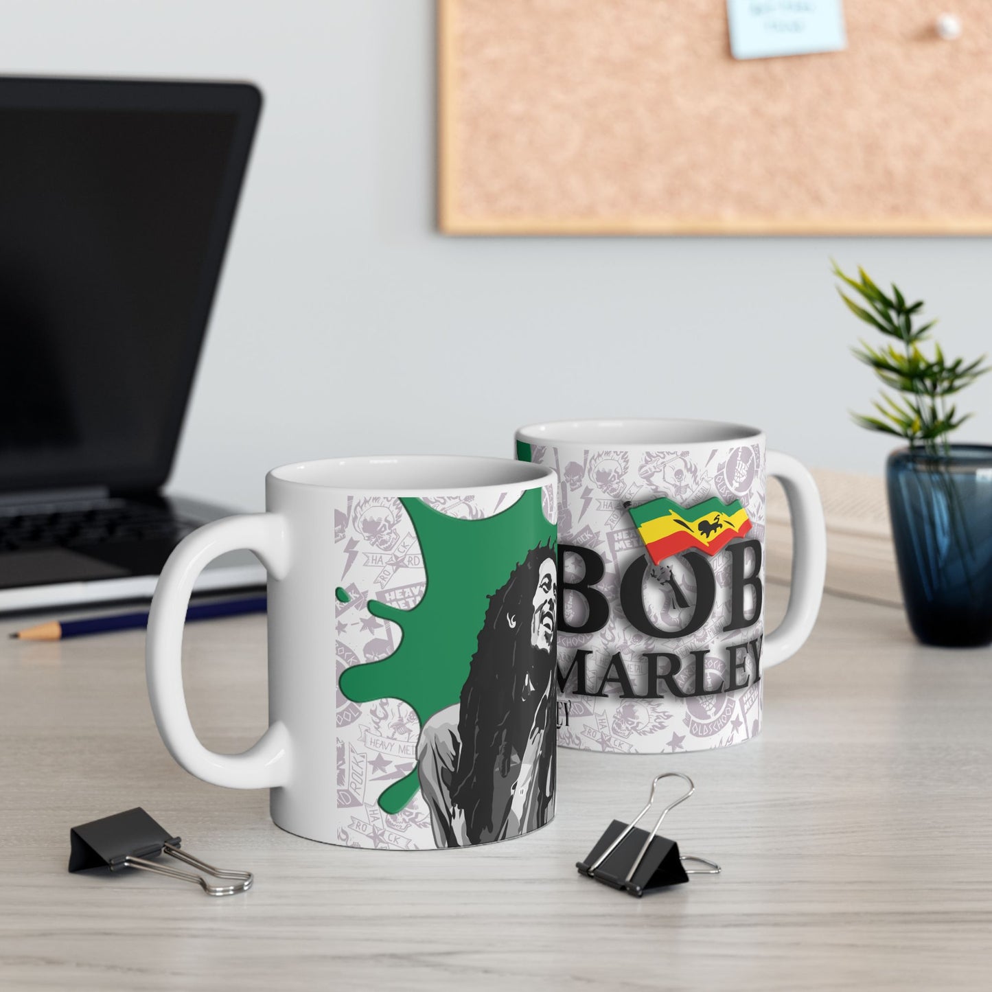 Bob Marley Ceramic Mug, 11oz