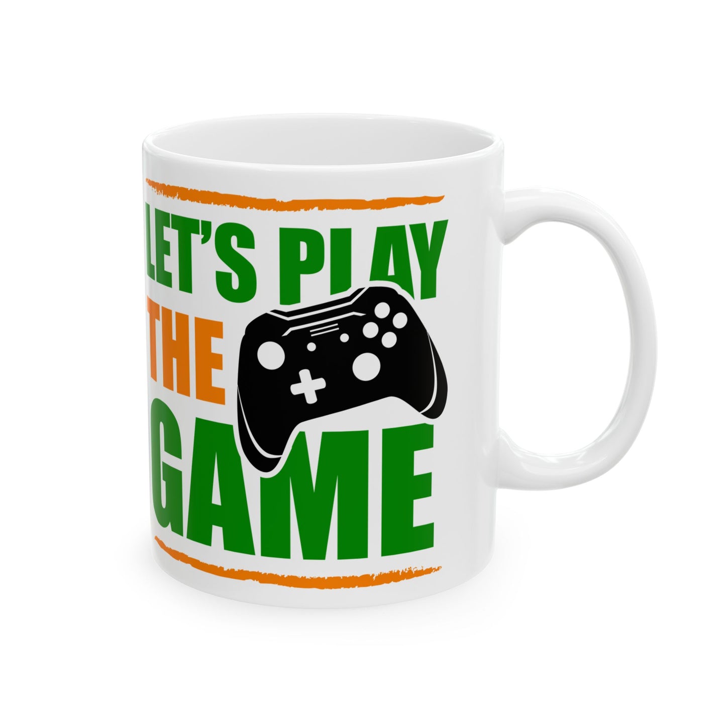 Let’s play the Game Ceramic Mug, (11oz, 15oz)