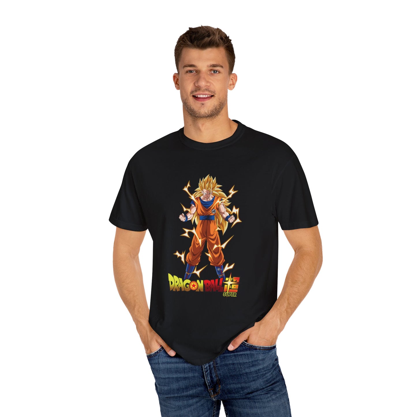 Dragonball Z Anime Unisex Garment-Dyed T-shirt