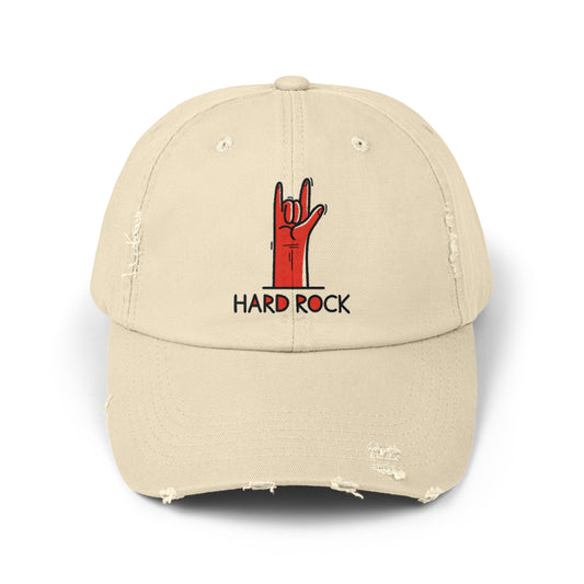 Hard Rock Unisex Distressed Cap