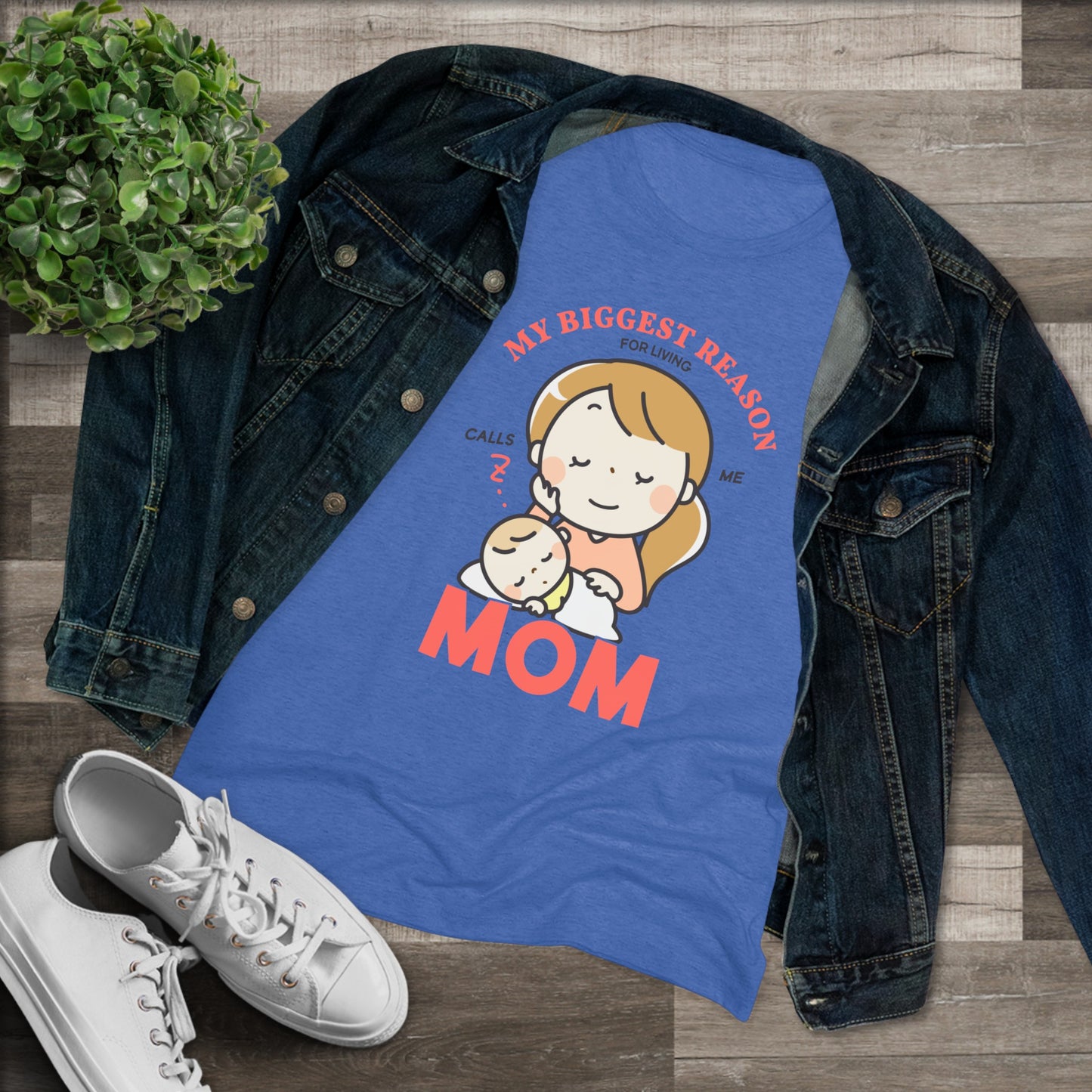 Mom Women's Triblend Tee