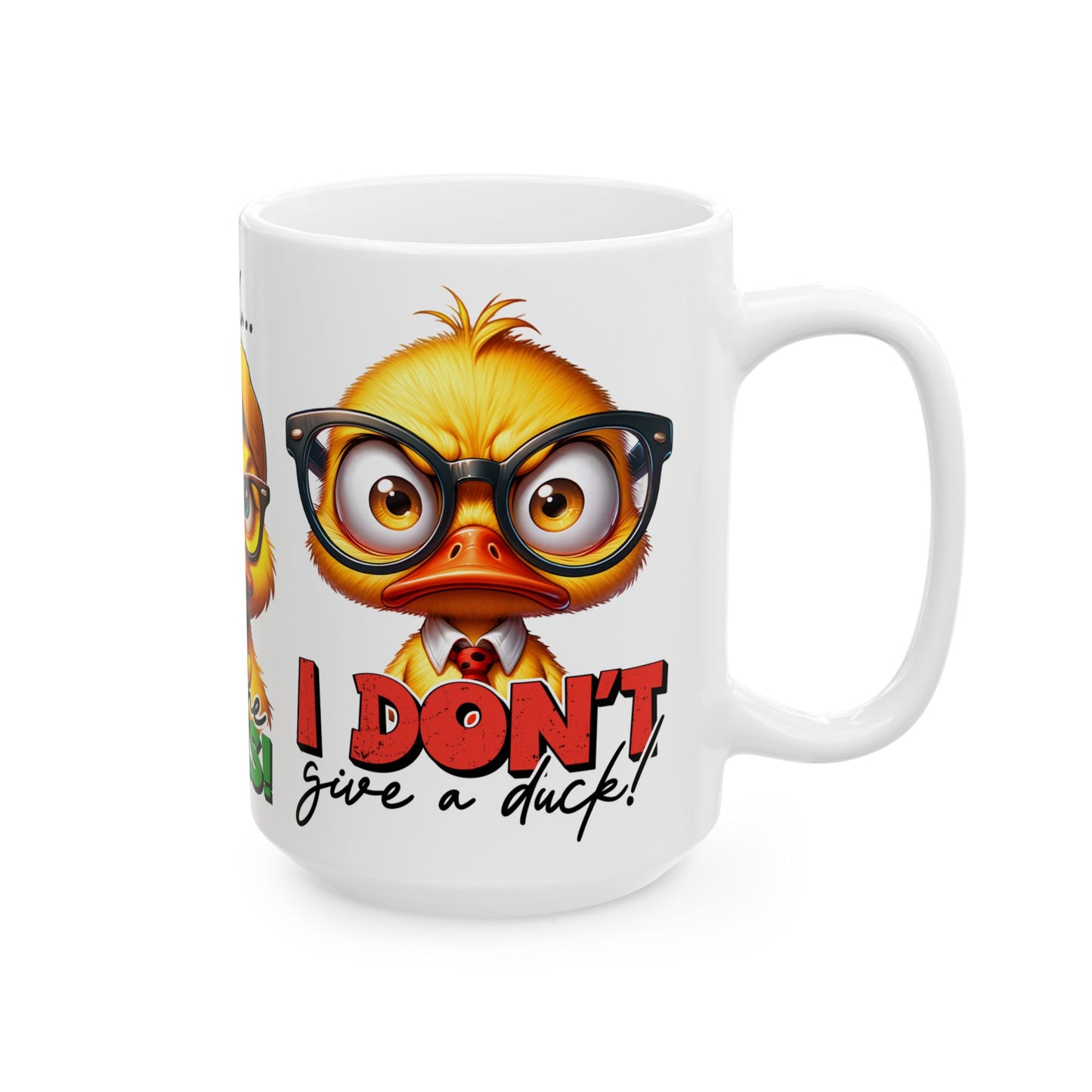 Angry Ducks Ceramic Mug, (11oz, 15oz)