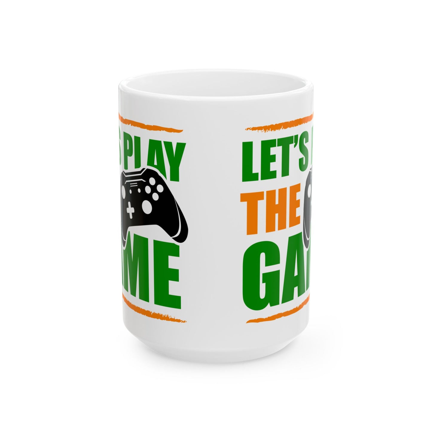 Let’s play the Game Ceramic Mug, (11oz, 15oz)