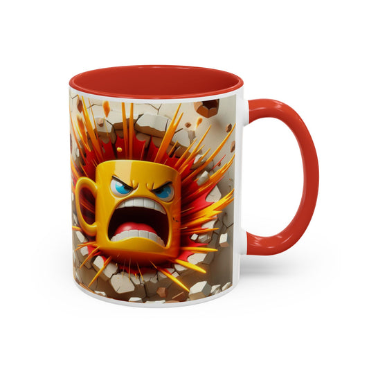 Angry Mug Accent Coffee Mug, 11oz