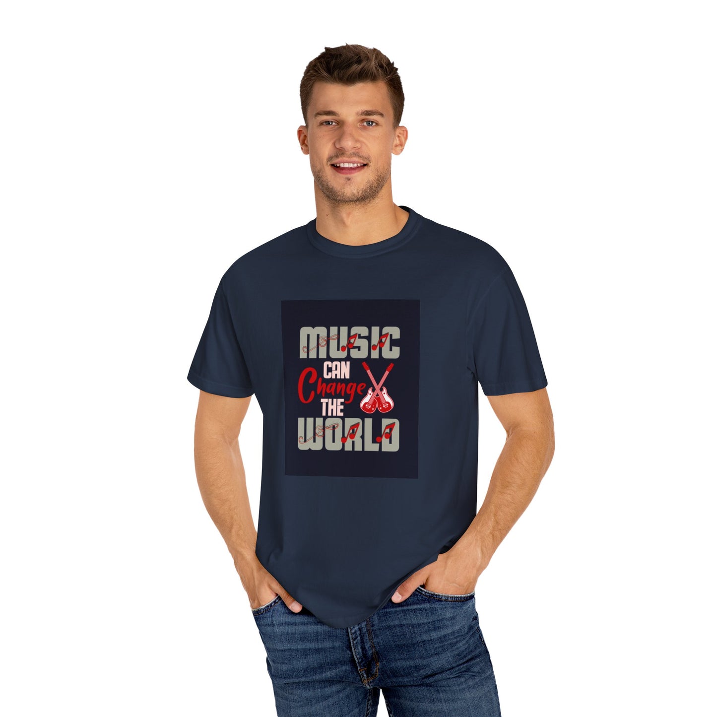 Music Unisex Garment-Dyed T-shirt