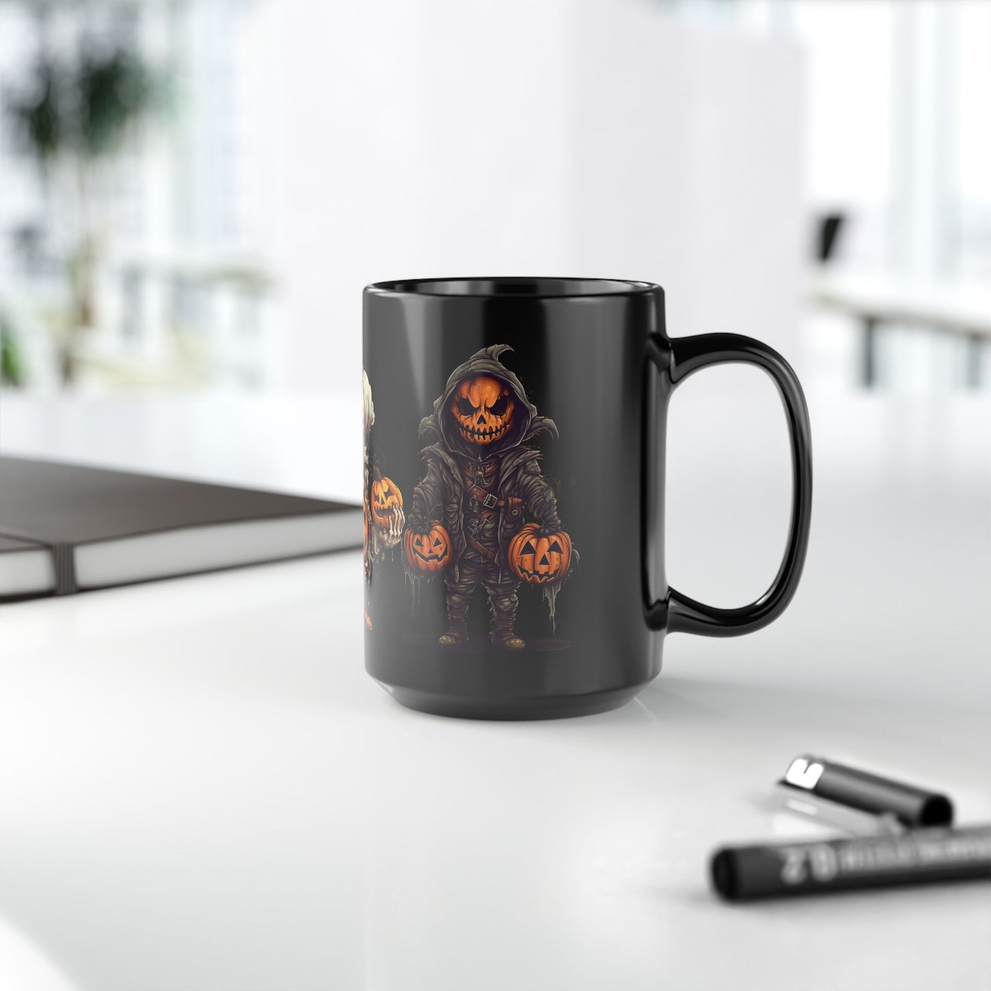 Halloween fest Black Mug (11oz, 15oz)