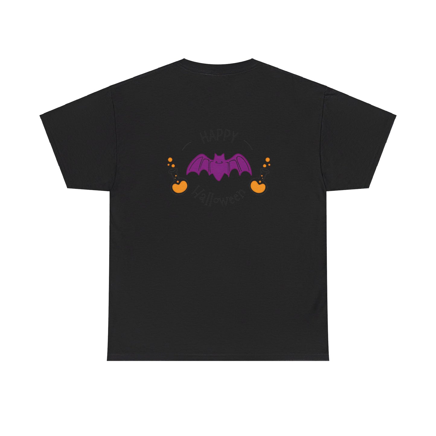 Happy Halloween Girls Unisex Heavy Cotton Tee