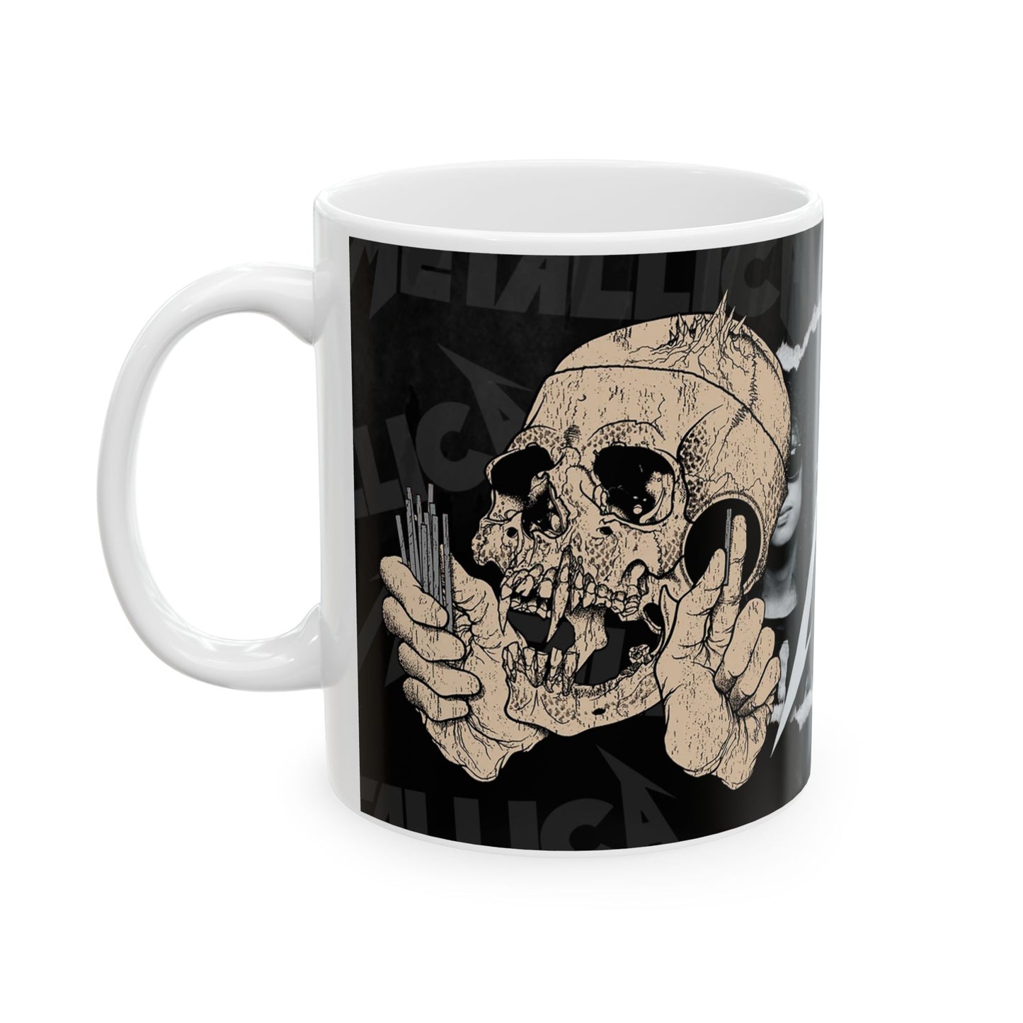 Metallica Ceramic Mug, 11oz