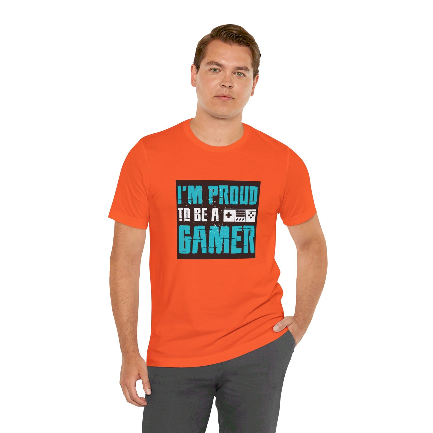 Proud Gamer Unisex Jersey Short Sleeve Tee Colors