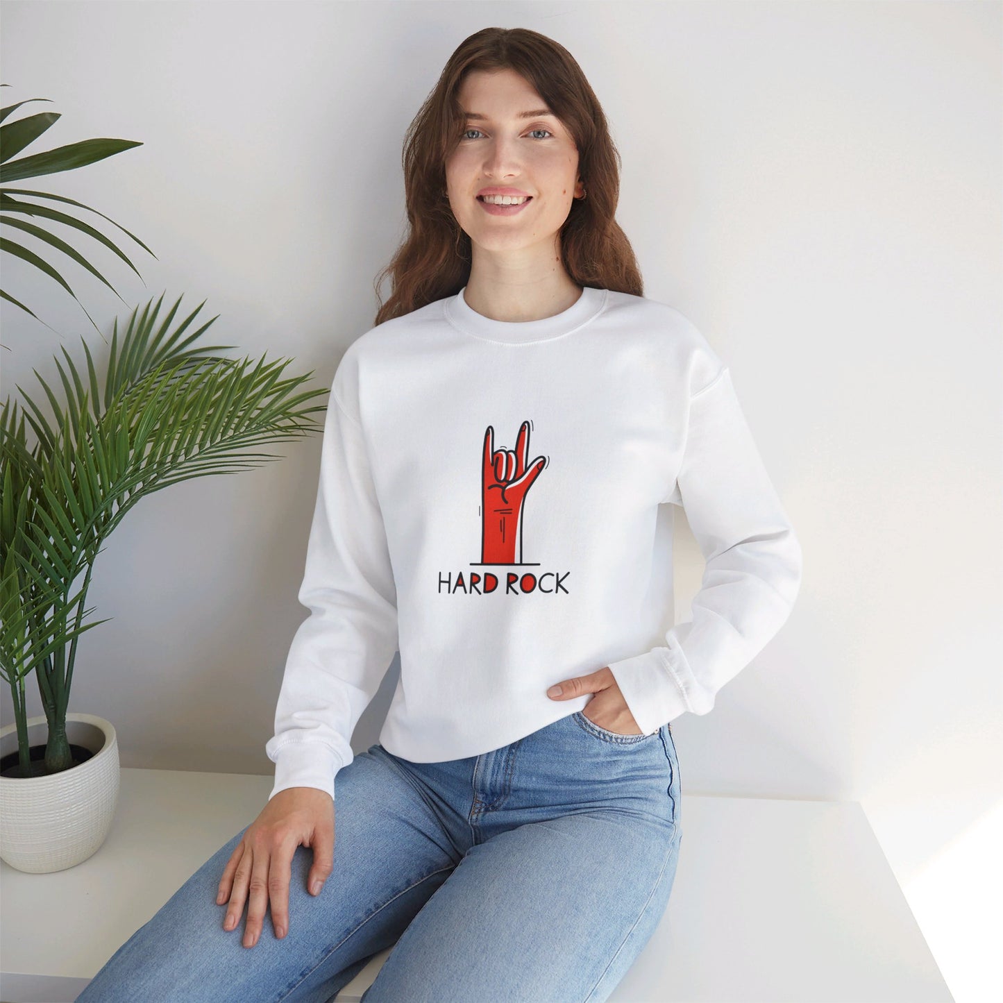 Hard Rock Unisex Heavy Blend™ Crewneck Sweatshirt