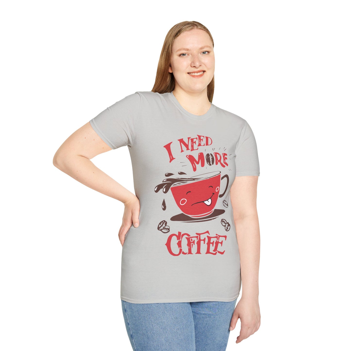 I need more Coffee Unisex Softstyle T-Shirt