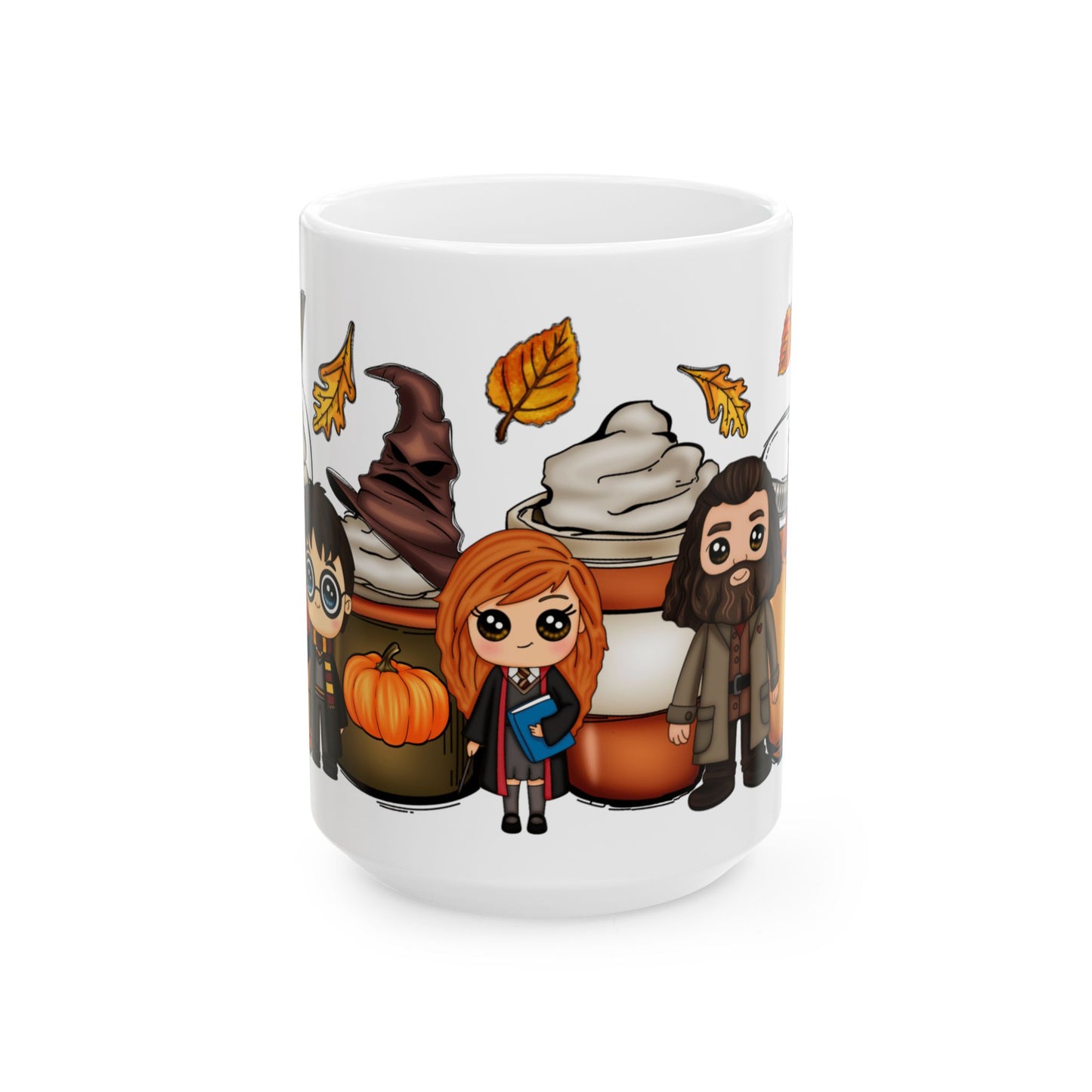 Hp and Friends Fall Ceramic Mug, (11oz, 15oz)