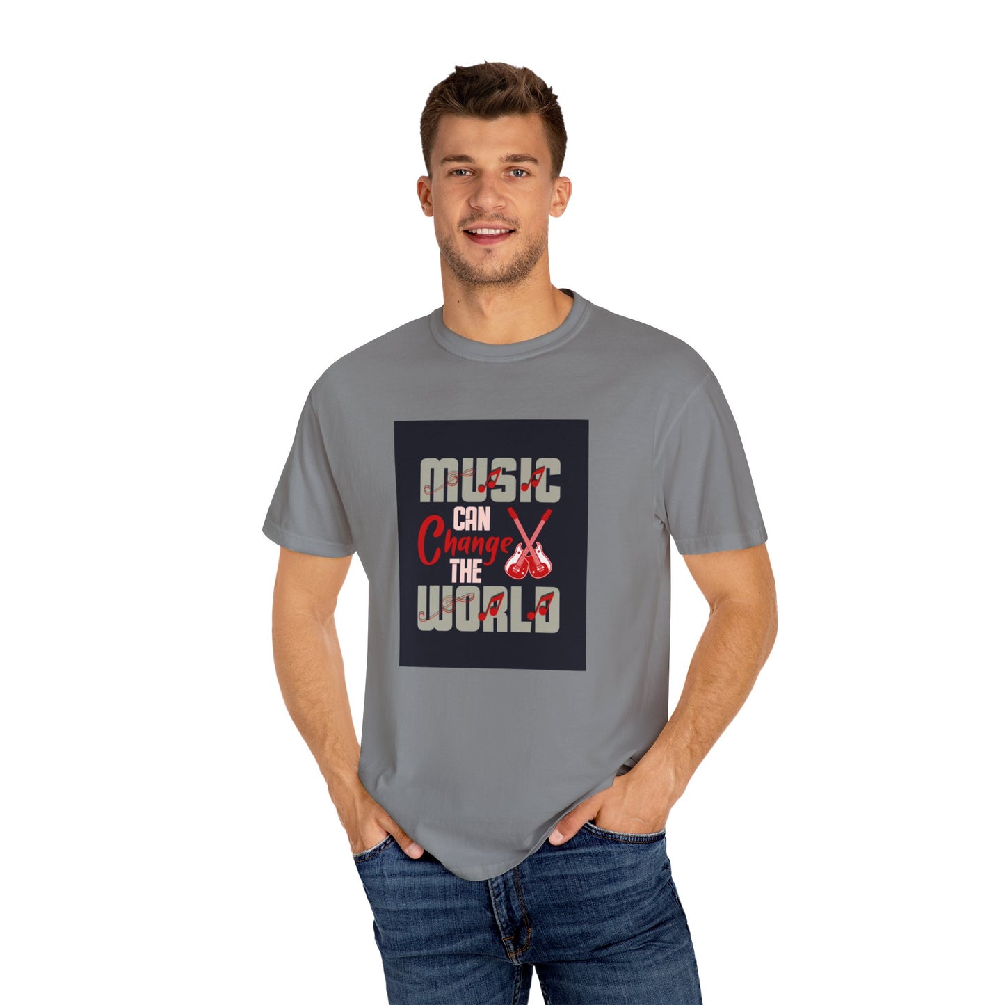 Music Unisex Garment-Dyed T-shirt