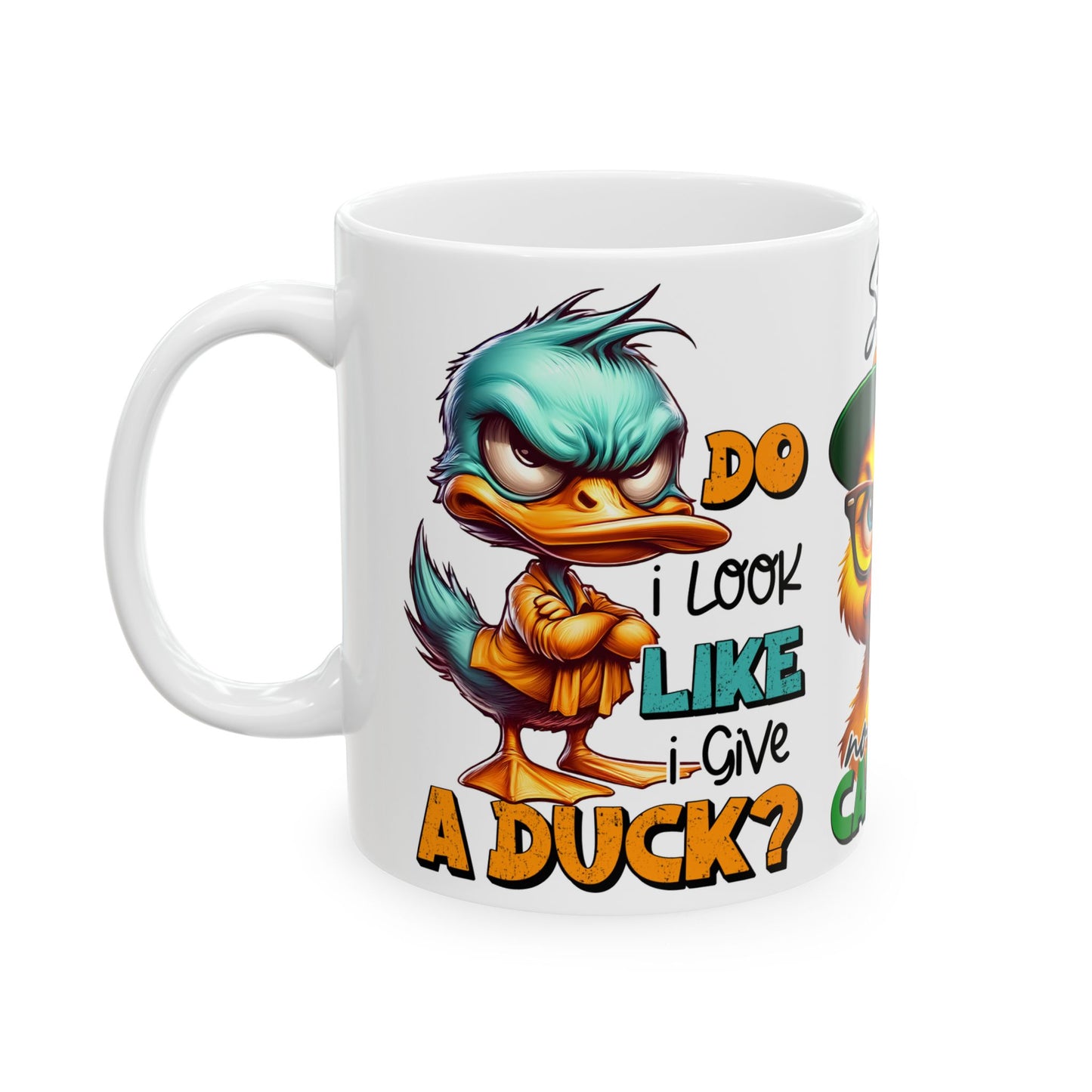 Angry Ducks Ceramic Mug, (11oz, 15oz)