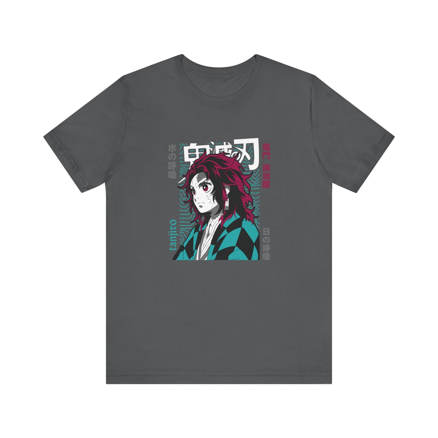 Damon slayer TANJIRO Unisex Jersey Short Sleeve Tee Colors