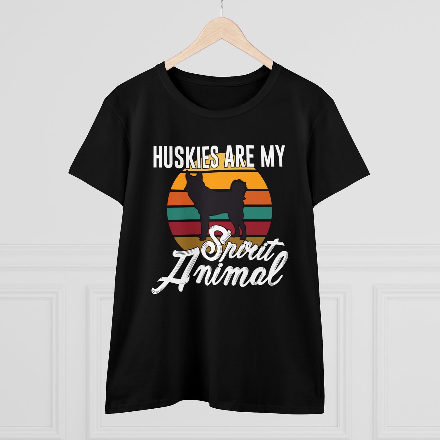 Huskies Women's Midweight Cotton Tee