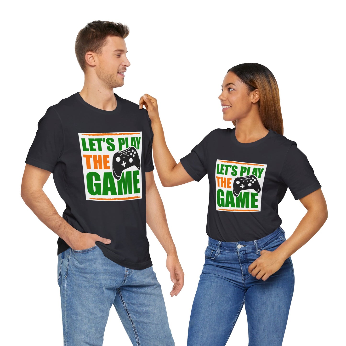 Play the game Unisex Jersey Short Sleeve Tee Colors